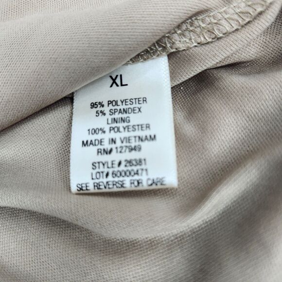 Emma and Michele V-Neck Dress Womens XL Crotched Fully Lined Boho Resort Wear - Picture 11 of 13